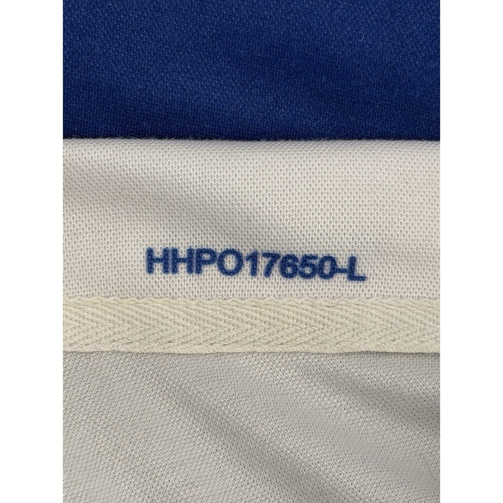 Under Armour Polo Shirt White/Blue No tags L? - Picture 3 of 3